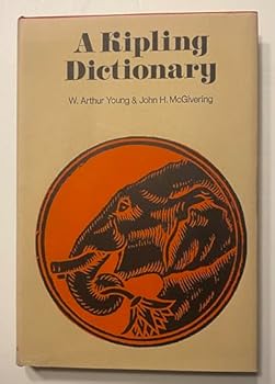 Hardcover A Kipling dictionary Book