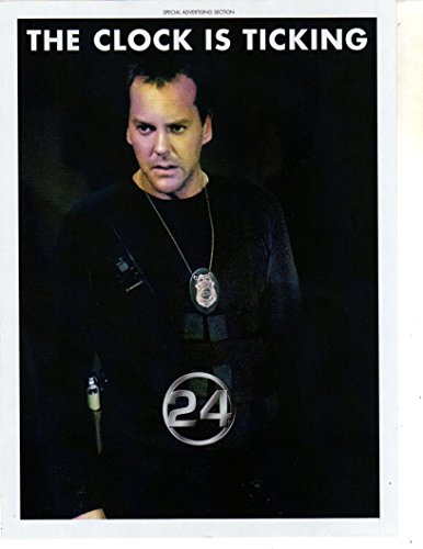Kiefer Sutherland original clipping magazine photo 1pg 8x10 #Q8237