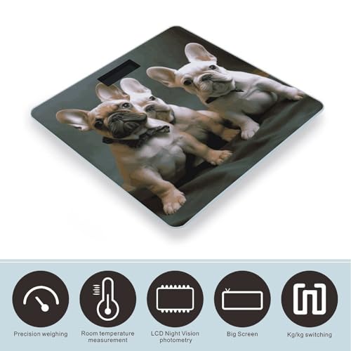 Báscula digital de baño para peso corporal miniatura 3