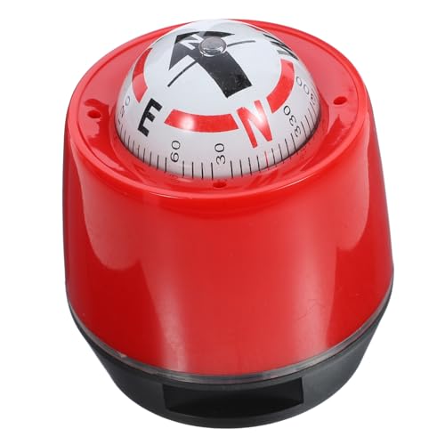 PRETYZOOM Car Dashboard Compass Self Adhesive Navigation Compass for Vehicles Compact Direction Indicating Compass for Cars Trucks and Boats for Outdoor Adventures