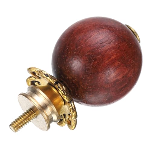 sourcing map Teapot Button Lid Knobs Tea Kettle Pot Cover Handle Knobs Lid Top Replacement for Teapot Teakettle Ceramic Pot Accessories Supplies, Wood