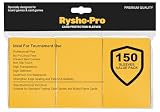 RyshePro 150Pcs Premium Matte Card Sleeves for MTG PTCG, Yellow