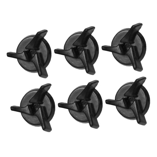 Zerodeko 6pcs Motorcycle Visor Screws Lock for Motorcycle Visor Parts High-strength Plastic Screws