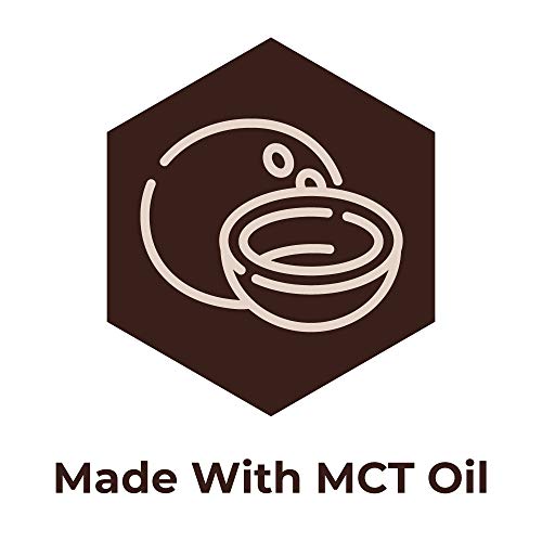 Keto Chocolate Peanut Butter Spread (1g net carbs) with MCT Oil and real Cocoa (Dark Chocolate). Vegan, Low Carb, No Added Sugar, Dairy & Lactose Free, Ketogenic Gourmet Peanut Butter Fat Bomb, 10 oz