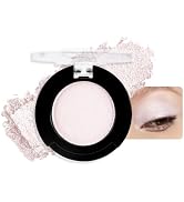 Monochrome Glitter Eyeshadow Makeup Palette,Highly Pigmented Champagne Gold Eyeshadow Palette,Shi...