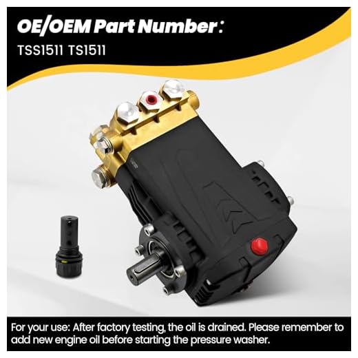 Looklardy TS1511 Pressure Washer Pump Replacement