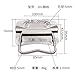 Spring Loaded Handle Stainless Steel Iron Heavy Duty Handle for Toolbox Chest Case Folding Industrial Handle 201 1Pcs(201 Stainless Steel)
