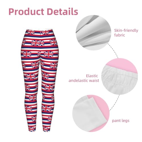 Leggings de compresión de Hawái tejido suave cintura alta ropa de gimnasio mujer 6