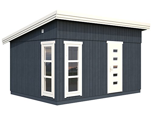 Palmako Element-Gartenhaus Etta 13,8 natur Quick Fit Line Isolierglas