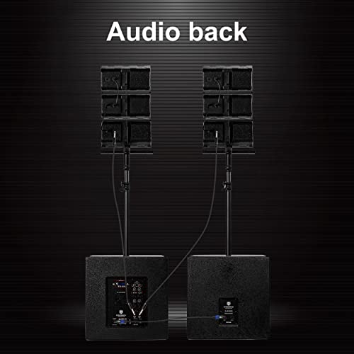 Rk Reck RK-8000 Reck Club-8000 18-Inch 8000W P.M.P.O Stereo Dj/Powered Pa Speaker System Combo Set 6 Line Array Speakers And Two 18 Inch Subwoofers thumb #3