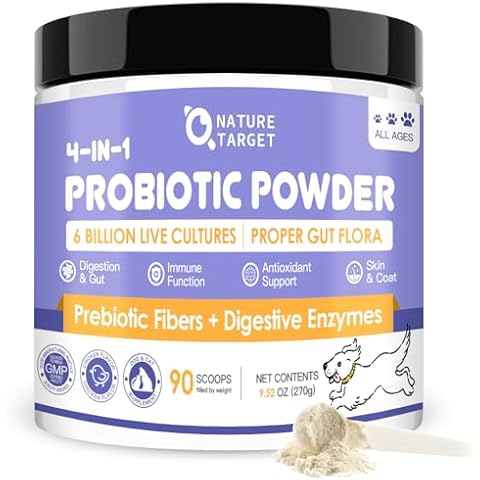 NATURE TARGET Dog Probiotics with Prebiotics Cover