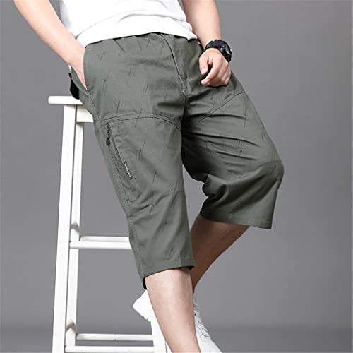 Coton capris men's cotton shorts d'été léger pour un style vacances