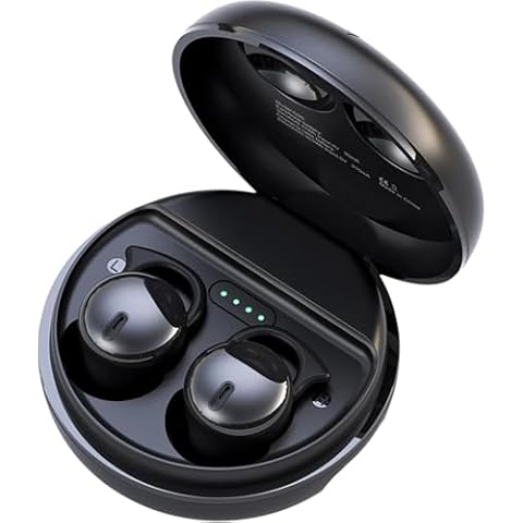Piegricdiat Wireless Earbuds,AI Translation Earphone, Language Translator Earbuds, 144-language Two-Way, HD Sound, Long Battery Life, Ideal for Travel and Business - Black Cover