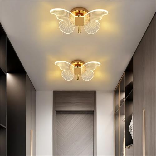Aplique de pared mariposa LED para iluminar con calidez y elegancia tu dormitorio 7