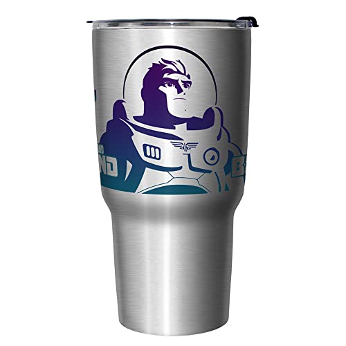 Disney Hero Buzz 27 oz Stainless Steel Insulated Travel Mug, 27 Ounce, Multicolored