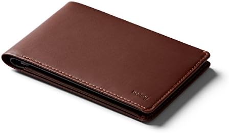 Bellroy Travel Wallet (Slim Leather Passport Wallet, RFID Blocking, Organizes Travel Documents, Cash & Tickets, Holds 4-10 Cards, Includes Micro Pen) - Cocoa - RFID