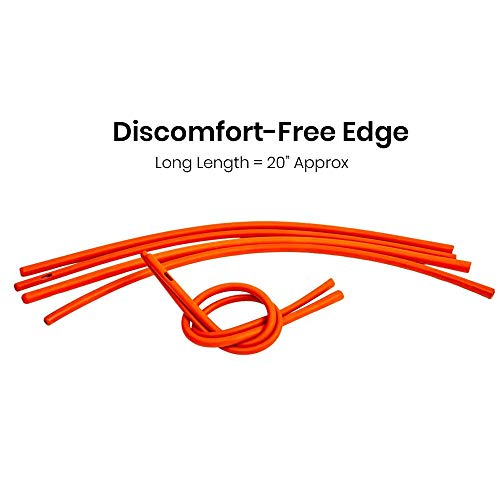 Foto de HealthAndYoga™ Tubo de colon de goma para enema - extremo abierto (20 pulgadas x 30 FR) - Suministros de kit de enema compatibles reemplazables - Limpieza intestinal cómoda, profunda y más alta - (imagen 4)