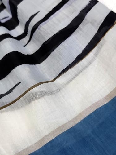 Image of Fabtone Elegant Printed Women's Scarfs |Beach Pareo | 100% Pure Soft Cotton Stole for Ladies /Girls 100x180 cms