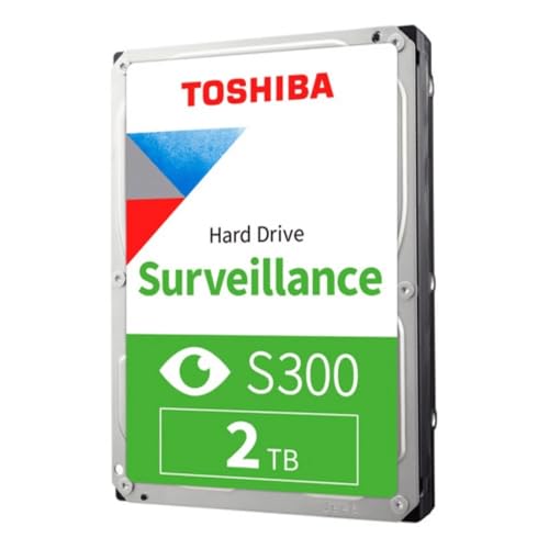 Toshiba S300 2000 Go Évitez les pertes de vidéosurveillance avec ce disque dur 3.5 SATA III