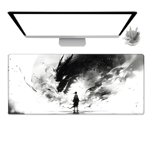 Tapis de souris XXL élégant pour un confort de travail et de jeu absolu au quotidien