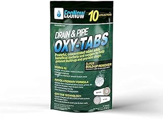 Drain & Pipe Oxy-Tabs for Garbage Disposals - Eliminates Garbage Disposal Odors. Garbage Disposal Cleaner and Food Particle Remover (10)