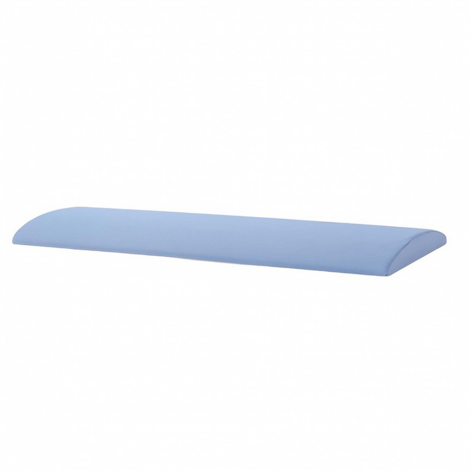 Cuscino Lombare a Cuneo Comodo, Basso 3 Cm, Seta Ghiaccio Rinfrescante, Azzurro Chiaro, 48 × 20 Cm