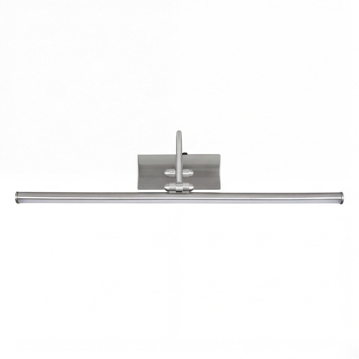 Moderne LED Bilderleuchte Wandleuchte in Edelstahl Silber bis zu 3,06 Watt 230V aus Metall warmweißes Licht Schlafzimmer Wohnzimmer Esszimmer Lampe Leuchten Beleuchtung