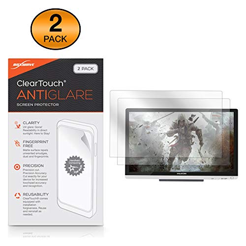 Protector de Pantalla BoxWave para Huion GT-220 V2 - Antirreflejo 2-Pack miniatura 2