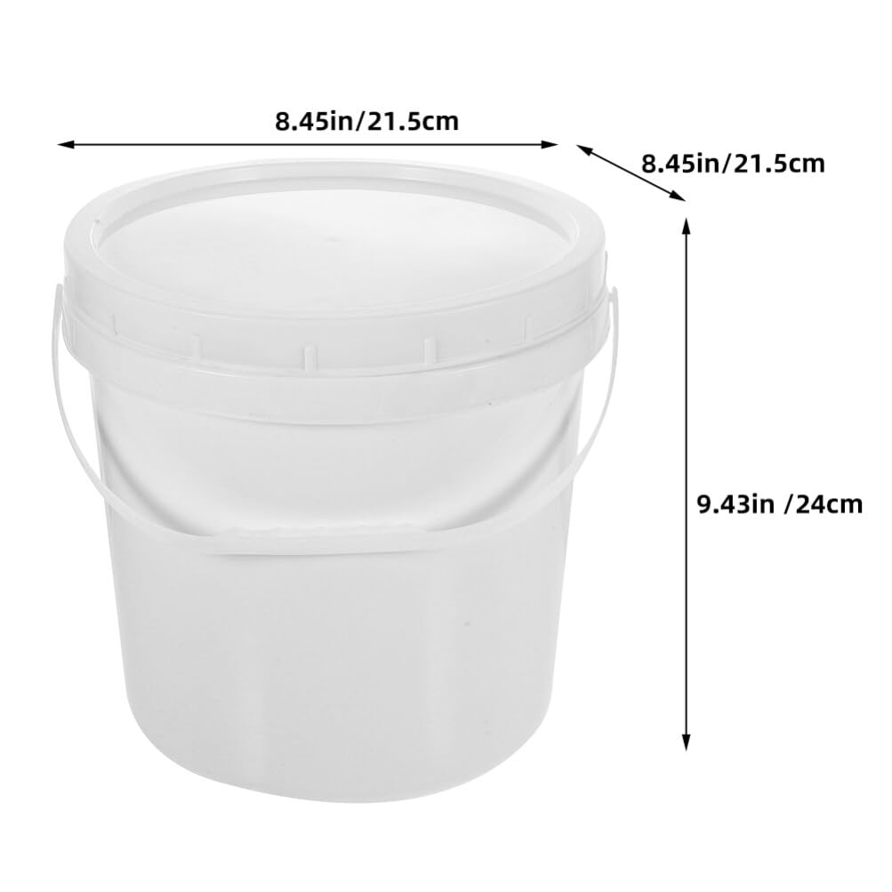 Amazon｜jojofuny 油漆桶 蓋付き プラスチックバケツ ハンドル付き