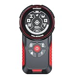 GOTMEET Stud Finder - Multifunction Stud Detector for Metal, Wood, Live AC Wire, Joists & Pipes, Accurate Stud Finder Wall Scanner with Smart Sensor, HD LCD Display & Audio Alarm