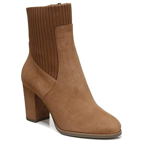 Vionic Women's Perk Kaylee Dress Boot-Supportive Ladies Suede Heeled Boots That Include Three-Zone Comfort Cover