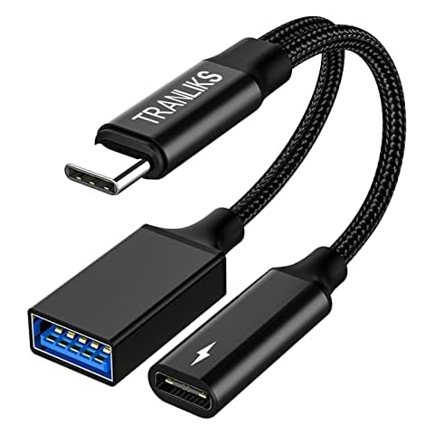 TRANLIKS 2-in-1 USB C OTG Adapter Cover