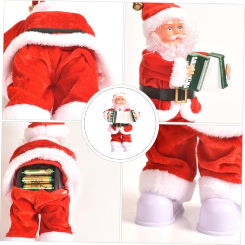 Décoration de Noël Père Noël Électrique pour table bureau et salon - 3