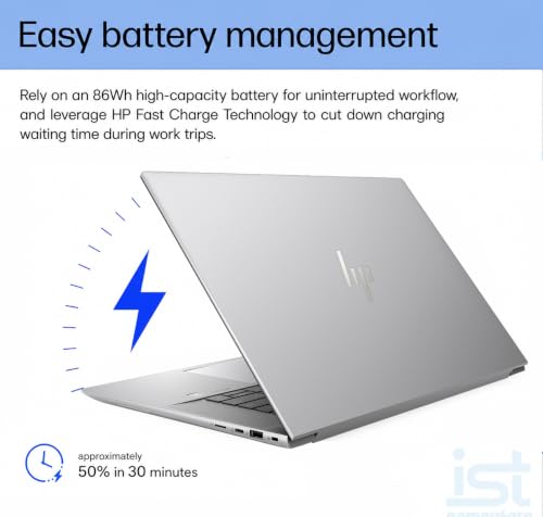 Image of HP ZBook Studio G11 Laptop, NVIDIA RTX 2000 Ada 8GB, Intel Ultra 7 155H