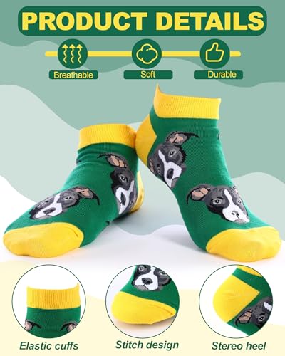 Vabean 36 Pairs Funny Men's Dress Socks Men's Novelty Crew Socks Cotton Dress Bulk Colorful Dress Set for Women Men2