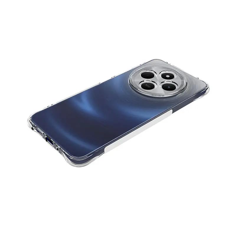 Image of Back Clear Cover case for [Redmi A4 5G] Transparent Boom Back Cover Case for [Redmi A4 5G] TPU BumB - Transparent