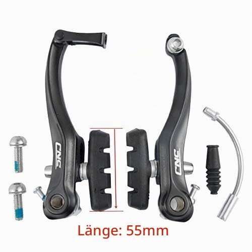 CNCLOL Fahrrad V‑Bremse, Aluminium-Bremsen set für MTB, BMX, Kinderfahrrad – Ansicht 4