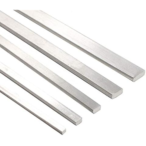 Sterling Silver Rectangle Wire, 925 Silver Rectangle Wire, Flat Wire, Ring Blank, Cuff Blank, Length 100mm, Jewelry Findings (2x1mm(100mm)) Cover