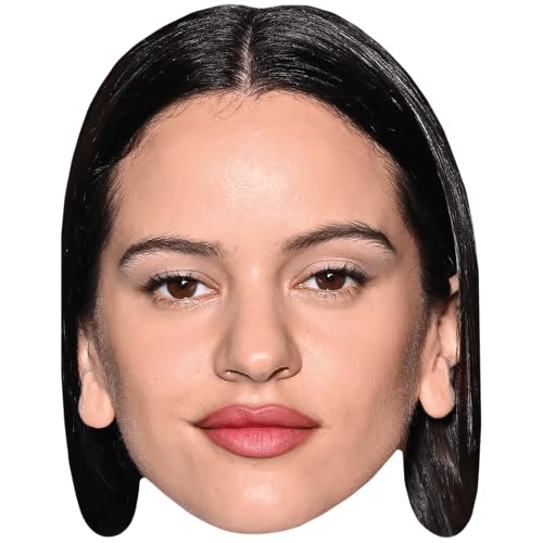 Rosalía (Make Up) Mascaras de Personajes Famosos, Caras de Carton
