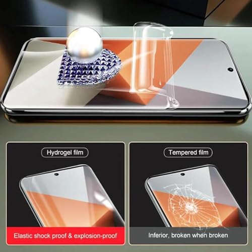Image of FabeKee Screen Guard Film Compatible ForVivo V50E 5G / Vivo V50 5G Cellphone Self Healing Unbreakable Hd Hydrogel [Tpu Film] Flexible Film-Clear [Not Tempered Glass]