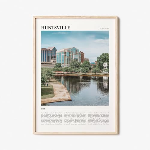 Huntsville Travel Poster, Huntsville Wall Art, Huntsville Poster Print, Huntsville Photo, Huntsville Decor, Alabama, USA