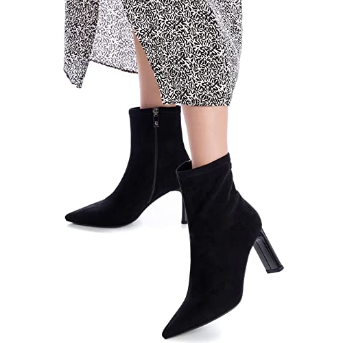 XTI 140539, Stivaletto Donna, Nero, 40 EU