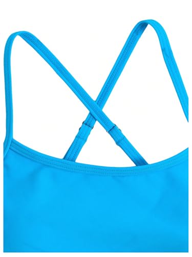 Milumia Girl's 2 Piece Floral Print Spaghetti Strap Bikini Set Swimsuit Beachwear3