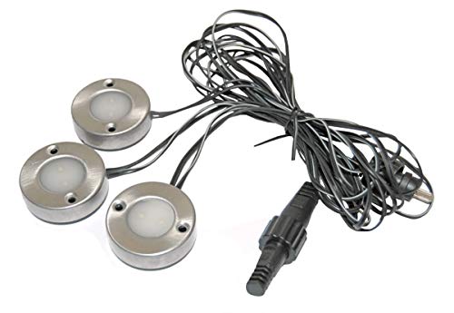 TaylorMade Products Taylor Brite Surface Mount LED Lights - 3 Light Expansion Kit