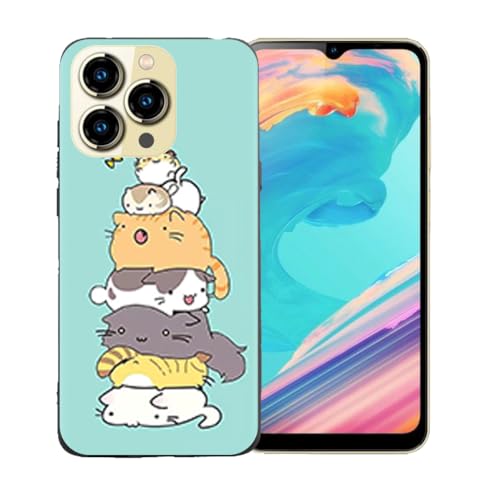 GYDQQKJ Oukitel C3 Pro 用のカバー 、ソフトシリコーンTPUソフトケースバンパーシェルプレミアム保護ケース黒カバー 用の Oukitel C3 Pro (6.52") - LLM39