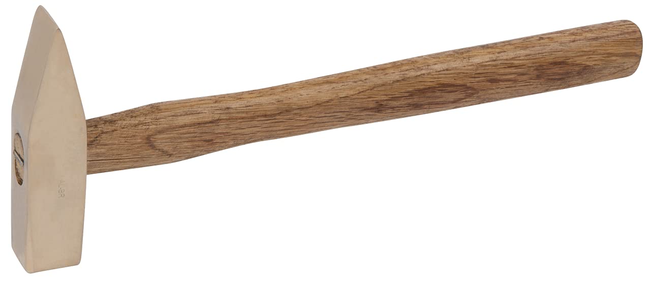 KS Tools 963.2008 BRONZEplus Martello per meccanica 300 g, con manico in Hickory