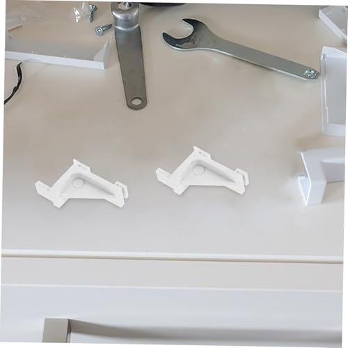 LOPUNER 10個冷凍庫棚クリップ ザーサポートフック プラスチック製冷蔵庫用クランプ 高耐久性 お手入れ簡単 冷凍庫 冷蔵庫用クリンチングア