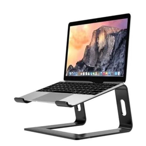 Support ordinateur portable contre la surchauffe en aluminium robuste noir