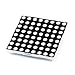 NEW LON0167 2088BS Lattice 8x8 Dots 16Pin Common Cathode Red LED Digital Display(2088BS-Gitter 8x8 Punkte 16Pin Gemeinsame Kathode Rote LED-Digitalanzeige