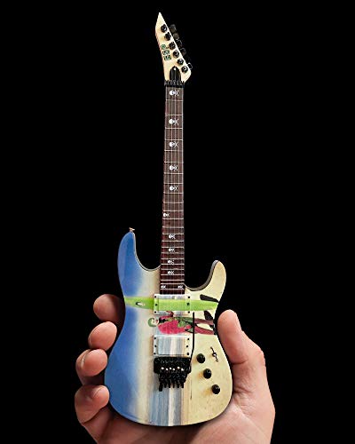 AXE HEAVEN Metallica Kirk Hammett ESP Joker Surfs Up Réplique de guitare miniature - Les Beatles, Paul McCartney, John Lennon, RIngo Starr, George Harrison AXE HEAVEN Metallica Kirk Hammett ESP Joker Surfs Up Réplique de guitare miniature – Image 4
